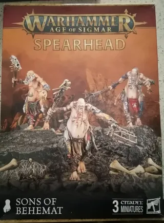 Warhammer Age of Sigmar Spearhead Sons of Behemat