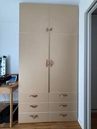 Armario Ikea Platsa Marrón