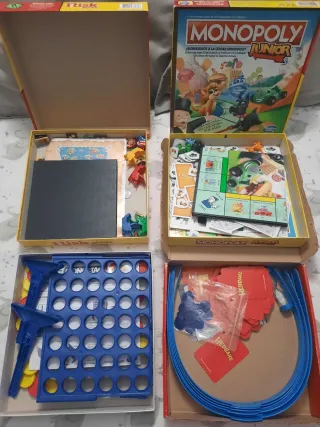 Lote 4 juegos de mesa