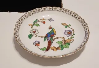 PLATILLO DE TÉ DE PORCELANA FINA MARCA TUSCAN