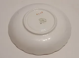 PLATILLO DE TÉ DE PORCELANA FINA MARCA TUSCAN