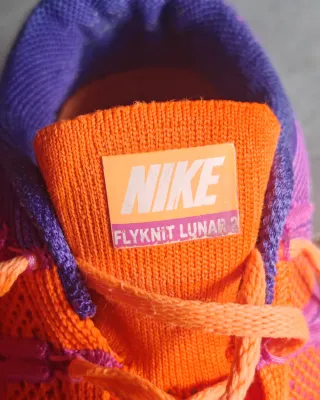 Scarpe Nike Flyknit Lunar 2 Arancio/Viola