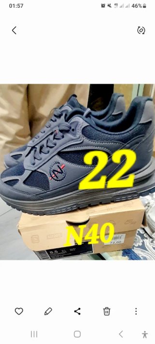 Nautica Sneakers Blu/Grigio Taglia 40