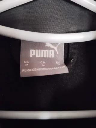 Chaqueta Puma Negra y Gris