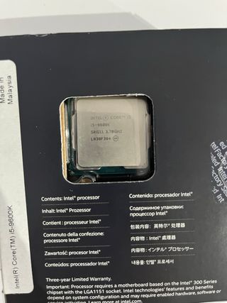 i5-9600k y Placa Base B365M DS3H