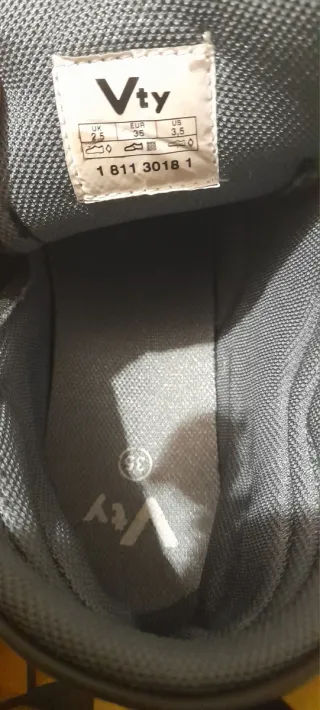 Botín playeras Vty Negro