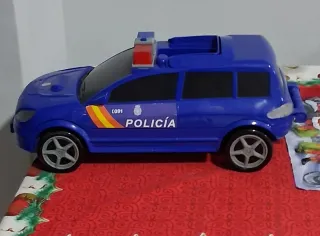 Coche Policía Juguete con Luces y sonido de sirena