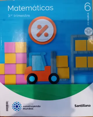 MATEMATICAS MOCHILA LIGERA 6 PRIMARIA CONSTRUYE...