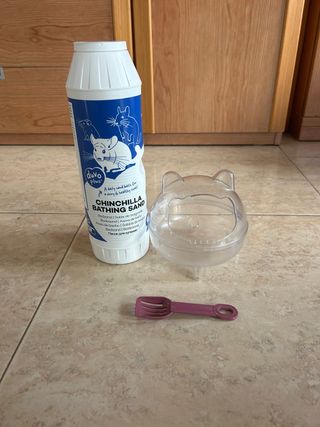 Pack Bañera, Arena y Rastrillo Hámster