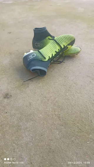 Zapatillas Fútbol Nike Mercurial CR7 Talla X