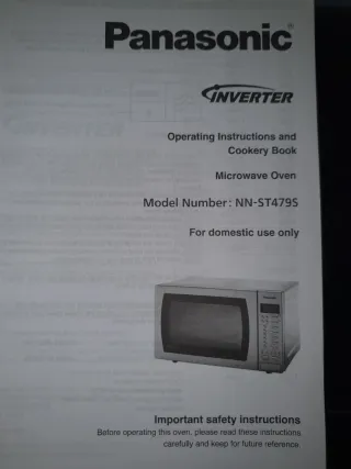Microondas Panasonic Inverter