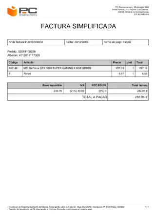 MSI GeForce GTX 1660 Super Gaming X