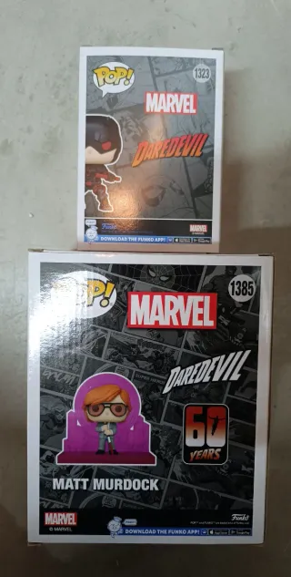 Funko Pop Marvel Daredevil 1323 y Matt Murdock 138