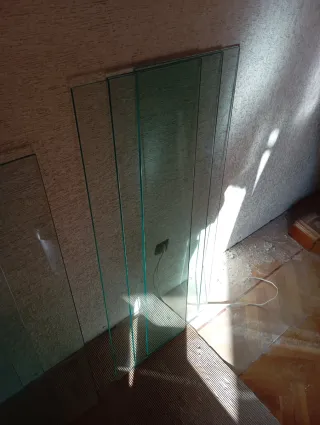 Baldas de cristal templado grueso