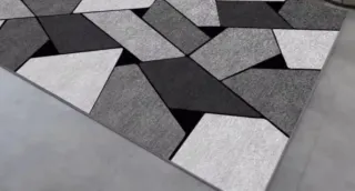 Alfombra geométrica 140x200
