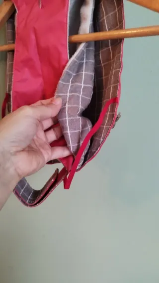 Cappottino per cani rosa