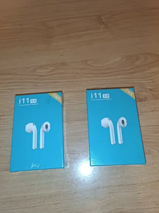Oferta 2x1 Auriculares i11 TWS Bluetooth 5.0