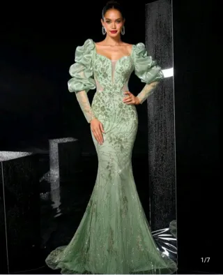 Vestido verde de fiesta nuevo