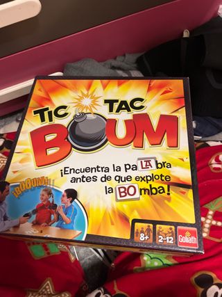 Tic Tac BOOM! Juego de Mesa Goliath
