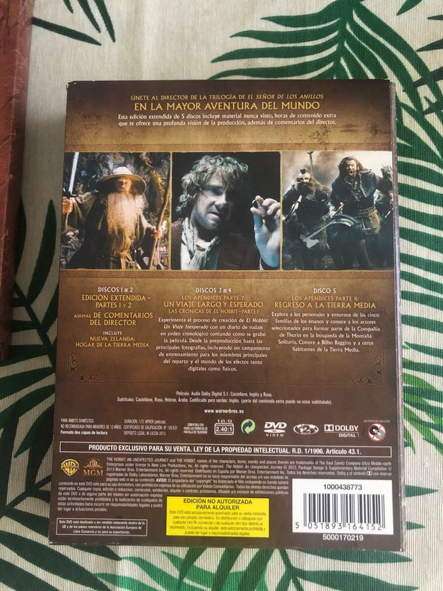 El Hobbit: Un Viaje Inesperado Edición Extendida
