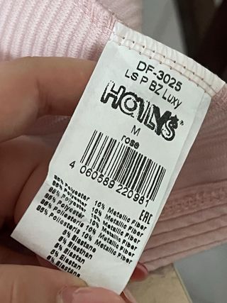 Giacca rosa a righe per donna Hailys