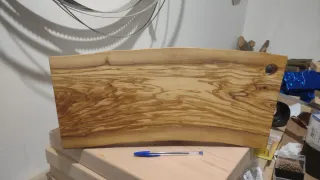 Tagliere in legno di ulivo 48x21cm made in Italy