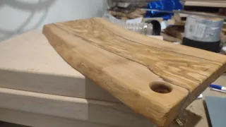 Tagliere in legno di ulivo 48x21cm made in Italy