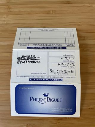 Reloj Philippe Biguet Mujer. Sin estrenar