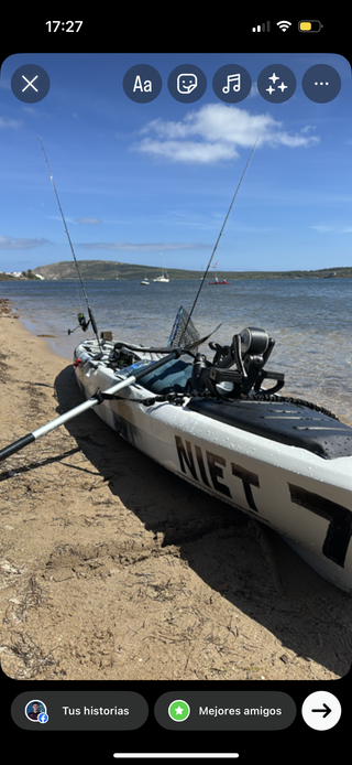 KAYAK PESCA PEDALES MARLIN ACE