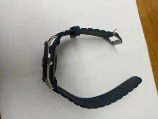 Orologio subacqueo Calypso blu e argento