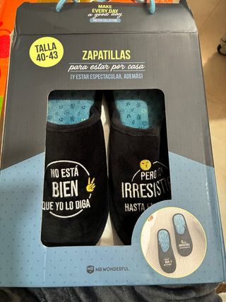 Zapatillas de casa Mr. Wonderful Talla 40-43