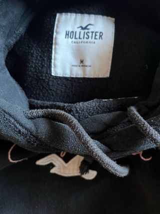 Sudadera Hollister Negra T M
