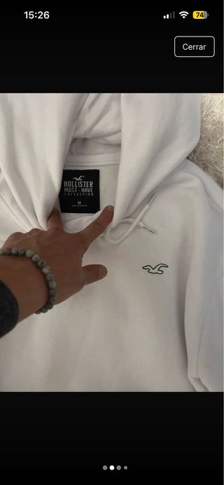 Lote 2 Sudaderas Hollister Talla M