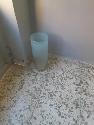 Paragüero de cristal transparente