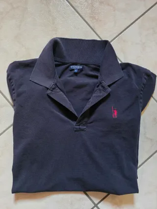 Polo Gutteridge Blu Taglia L
