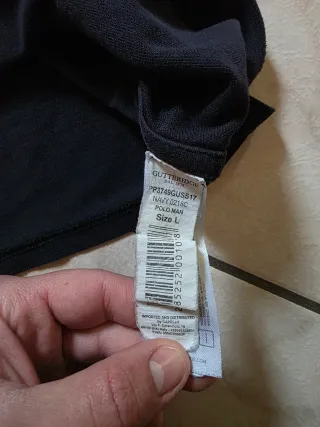 Polo Gutteridge Blu Taglia L