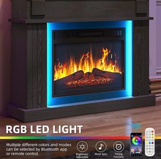 Chimenea eléctrica 23”