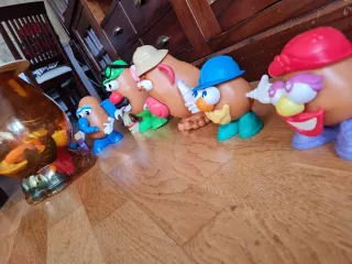 Sr. Potato safari, potato con el coche