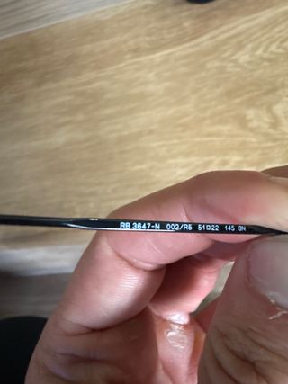 Gafas de sol Ray-Ban 3647-N Negras