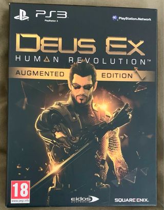 Deus Ex Human Revolution PS3 Edición aumentada