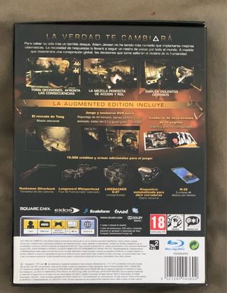 Deus Ex Human Revolution PS3 Edición aumentada