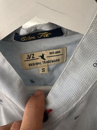 Camisa JVZ cuello mao talla S