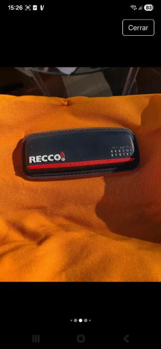 Anorak The North Face Nieve Naranja