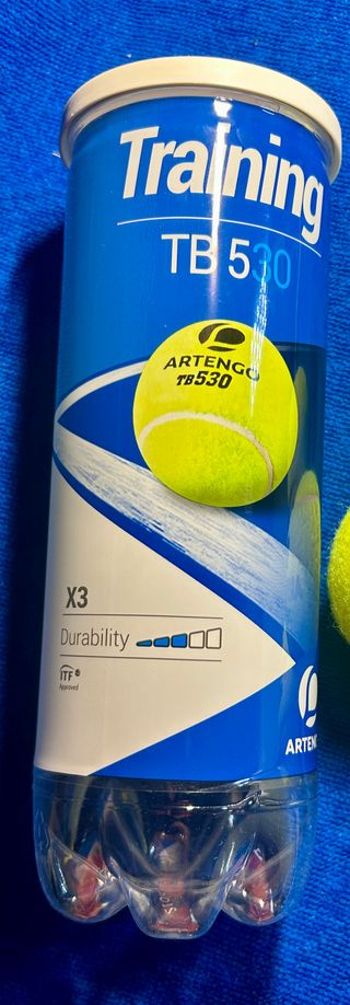Lote 3 pelotas de tenis Artengo TB530