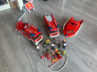 Playmobil Kit Bomberos