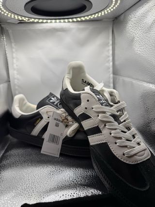 Adidas Samba 75 Aniversario Negro/Blanco
