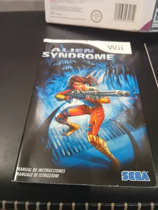 Alien Syndrome Wii con instrucciones