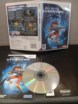 Alien Syndrome Wii con instrucciones