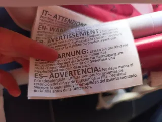 Trona de viaje Chicco adaptable