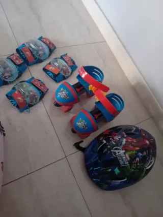 Patines infantiles Avengers